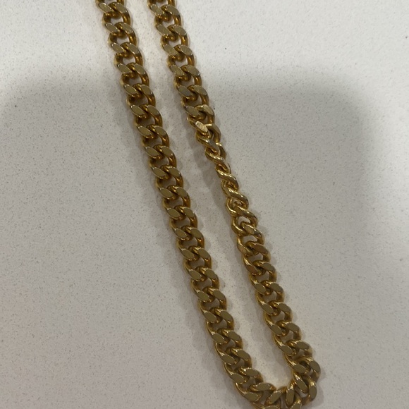 Vintage Dior purse, brown with gold chain - Picture 7 of 7